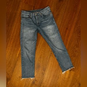 Levi’s 501 CT cropped jeans